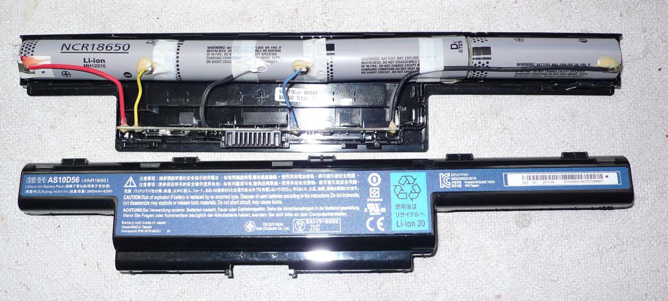 Восстановление и замена аккумуляторов (АКБ) ноутбука в Стерлитамаке