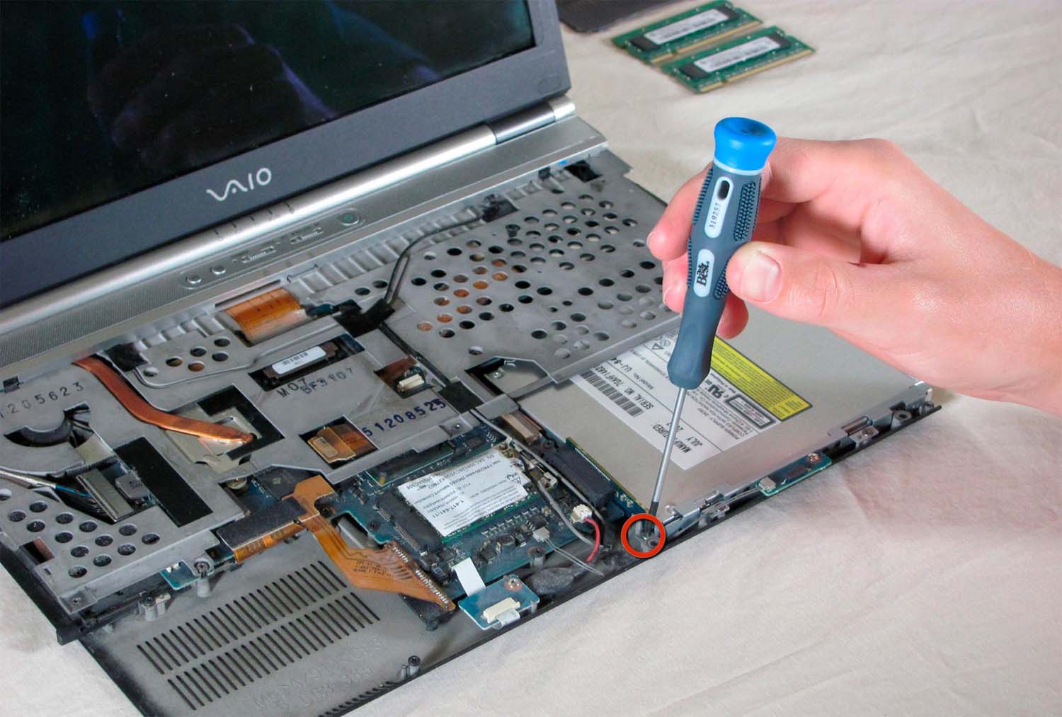 чистка ноутбука Sony в Стерлитамаке