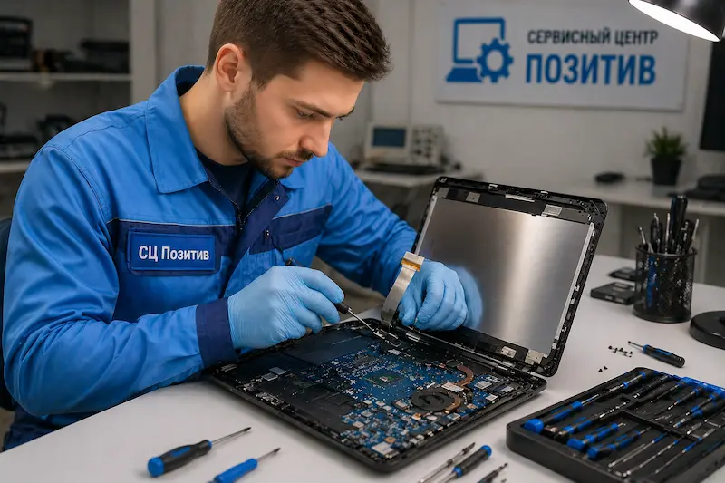 Ремонт шлейфа матрицы ноутбука в Стерлитамаке