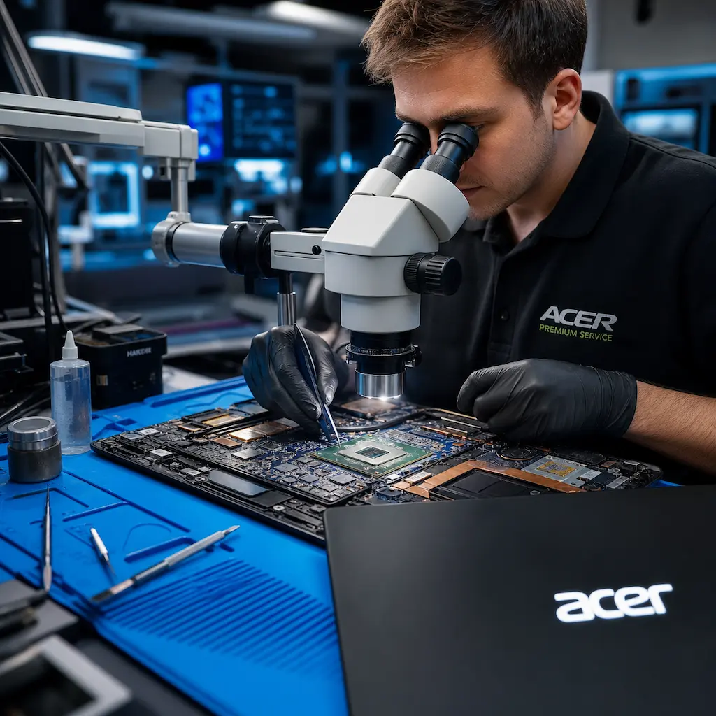 Замена видеокарты ноутбука Acer в Стерлитамаке