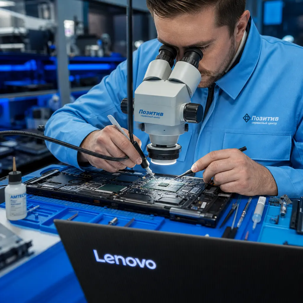 Замена видеокарты ноутбука Lenovo в Стерлитамаке
