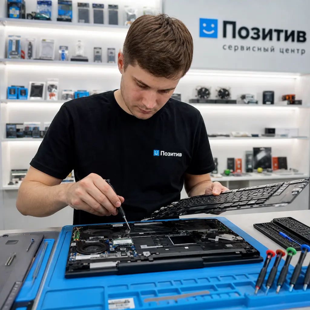 заменить клавиатуру на ноутбуке Samsung в Стерлитамаке