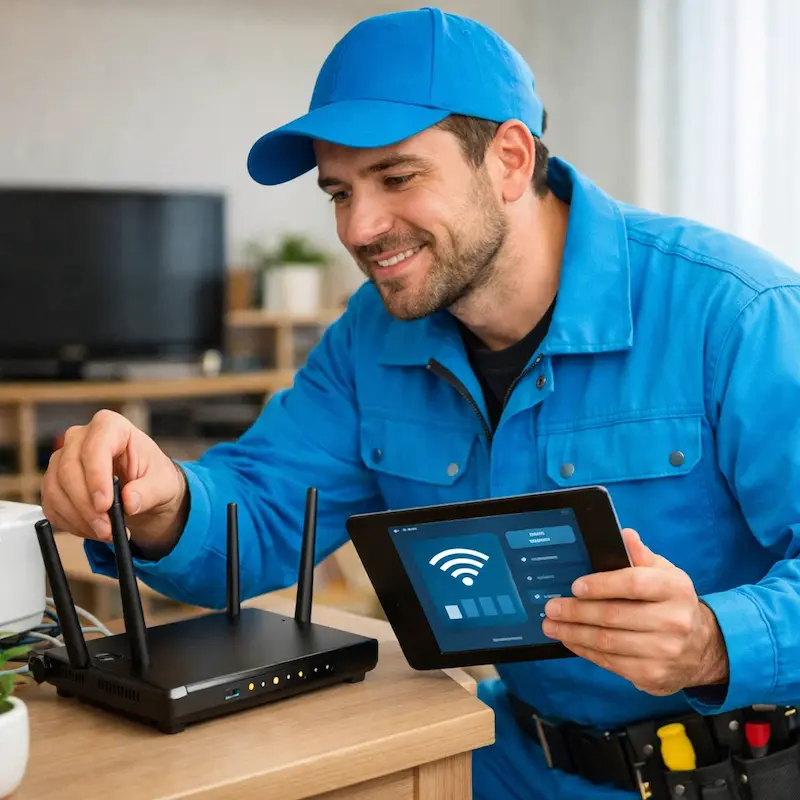 Настройка Wi-Fi для квартиры, дома и офиса в Стерлитамаке