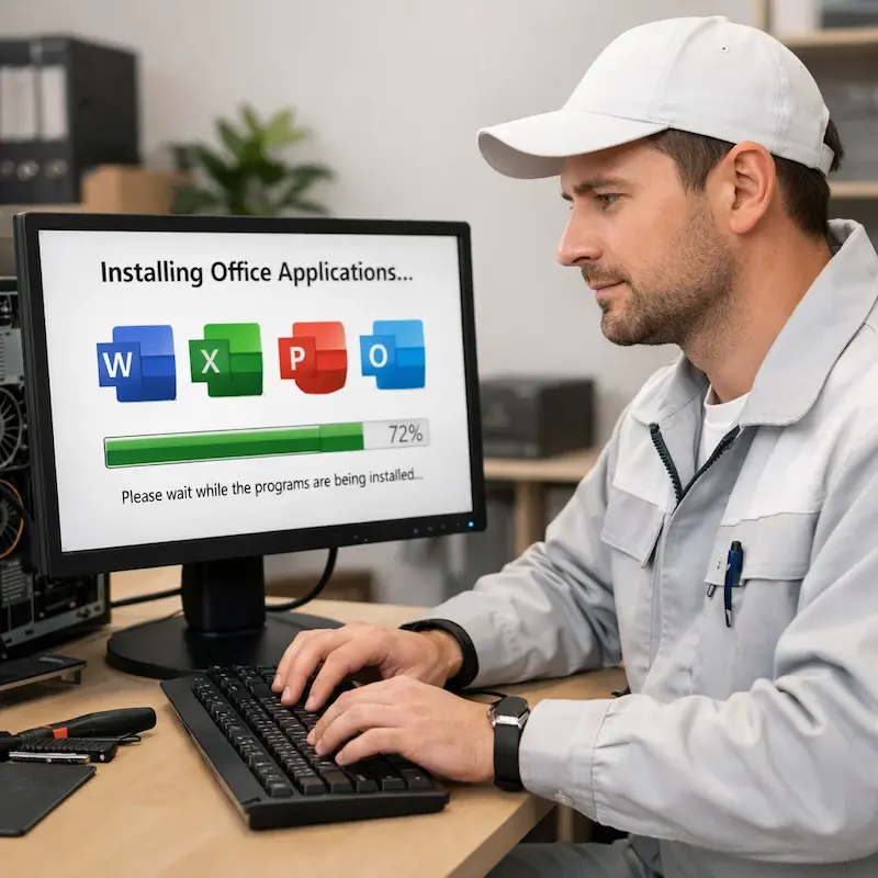 установка офисных программ на компьютер в Стерлитамаке