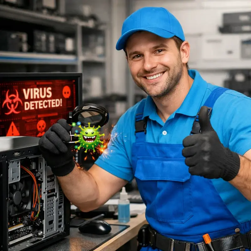 Удаление вирусов с компьютера в Стерлитамаке