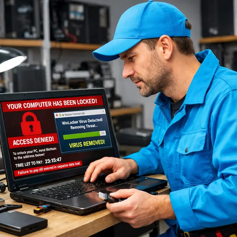 Поможем разблокировать компьютер и ноутбук в Стерлитамаке